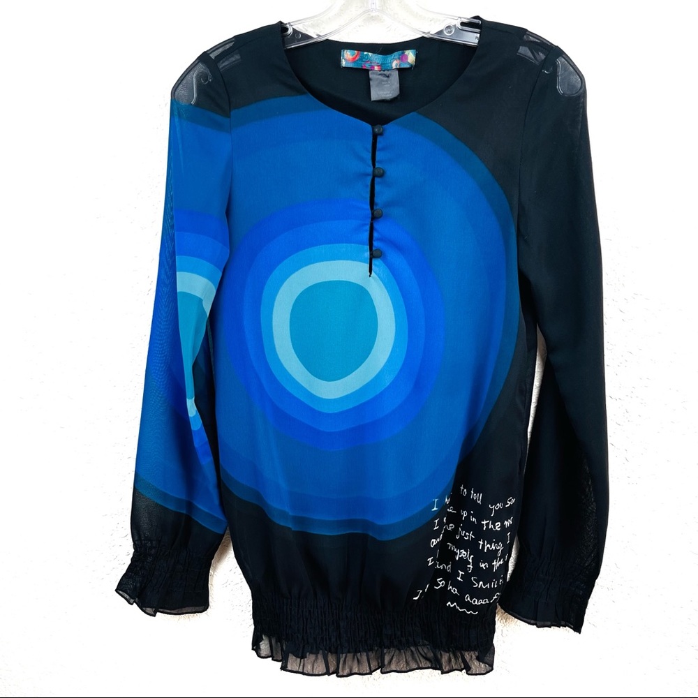 Desigual sheer blouse
